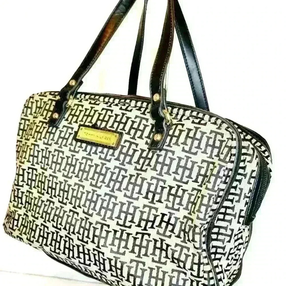 TOMMY  HILFIGER SHOULDER BAG - Picture 1 of 7